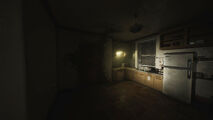 Kitchen in Room 201.