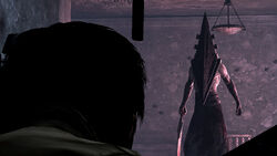 The Bogeyman looking at Alex Shepherd.