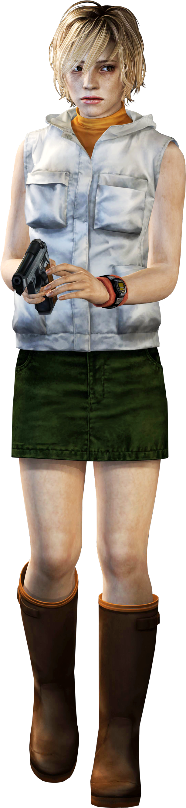 Ashley from RE4 in Heather Mason Outfit : r/silenthill