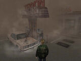 The pipe's location in Silent Hill 2.