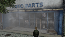 Silent Hill Auto Parts.