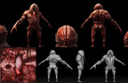 A detailed render of the Blood Baby.