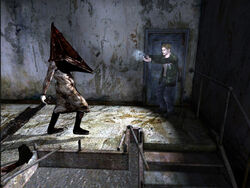 Why Silent Hill 2's Pyramid Head Has A Backwards Knife (The Real Reason)