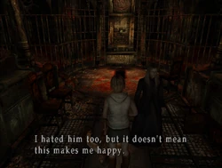 "Vincent's dead. I hated him too, but it doesn't mean this makes me happy. Why couldn't I have stopped Claudia..