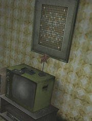 Painting in Eileen's room.