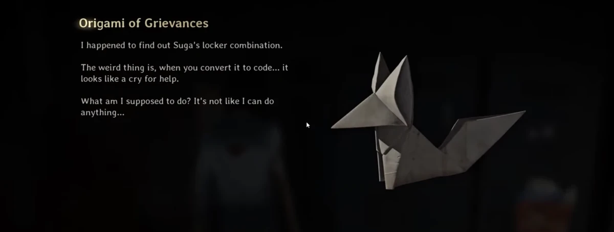 Origami of Grievances | Silent Hill Wiki | Fandom
