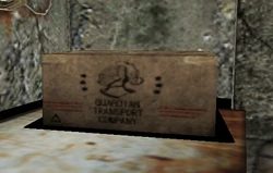 "Guardian Transport Company" box.