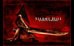 Metal Pyramid Head's Great Knife from Silent Hill