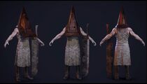 Red Pyramid Thing character model.