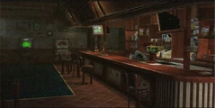 Sports Bar Interior.
