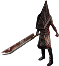 Pyramid Head in Silent Hill: Book of Memories.
