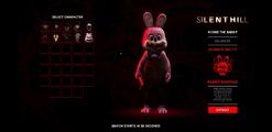 Character select: Robbie the Rabbit.