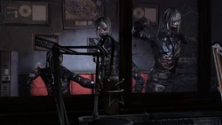 Screamers in the radio station.