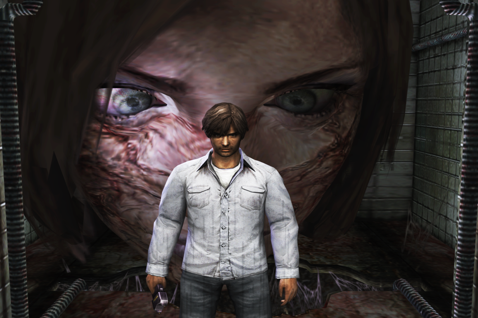 silent hill 4 giant head