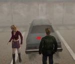 Мария и Джеймс у мотеля «Джекс»