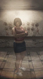 Айлин смотрит на дверь квартиры 302