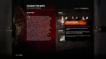 The Executioner's biography in Dead by Daylight