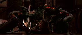 Rose being dragged by Grey Children.