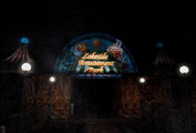 The amusement park's entrance in Silent Hill 3.