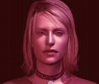 Maria's face on the save screen in Born From A Wish.