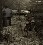 Айлин падает без сил