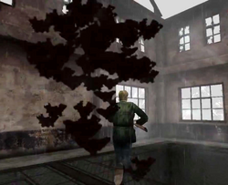 James fleeing dangerous moths.