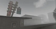 El motel entre la niebla.