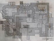 Mapa de la Prisión Overlook, 1ª planta.