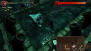 El Water Guardian atacando.