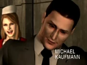 Kaufmann en la toma falsa.