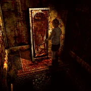 Монстр в шкафчике тщетно пытается выбраться.