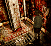 Дверца шкафчика открывается.