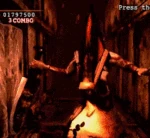 Пирамидоголовый атакует Эрика и Тину