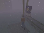 Un surtidor de gasolina.