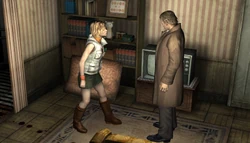  обвиняет Дугласа в смерти своего .