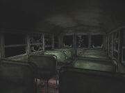 Dentro del autobús.