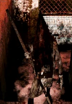 Пирамидоголовый в подвале госпиталя