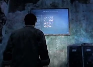 La tabla con los números de las patrullas