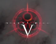 "Silent Hill V", el logo y nombre inicial del juego.