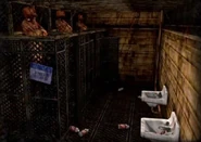 Los baños de la Escuela Primaria Midwich.