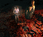 Хизер пинает Воспоминание Алессы.