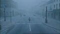La niebla envolvía las calles de Silent Hill.