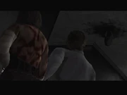 Henry y Eileen viendo al fantasma de Joseph.