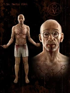 Arte del Doctor Fitch sin ropa.