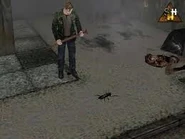 Creeper2.jpg (6 kB) James frente a un Creeper.