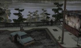 Vista panorámica del lago Toluca en la plataforma de observación.