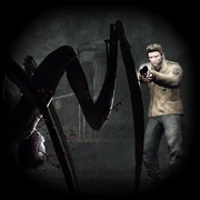 Alex apuntando a un Needler.