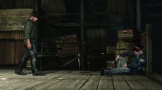 Murphy y una perturbada Anne.