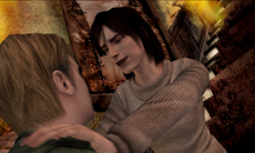 Angela confunde a James con su madre.