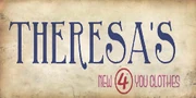 El cartel de la tienda Theresa's.